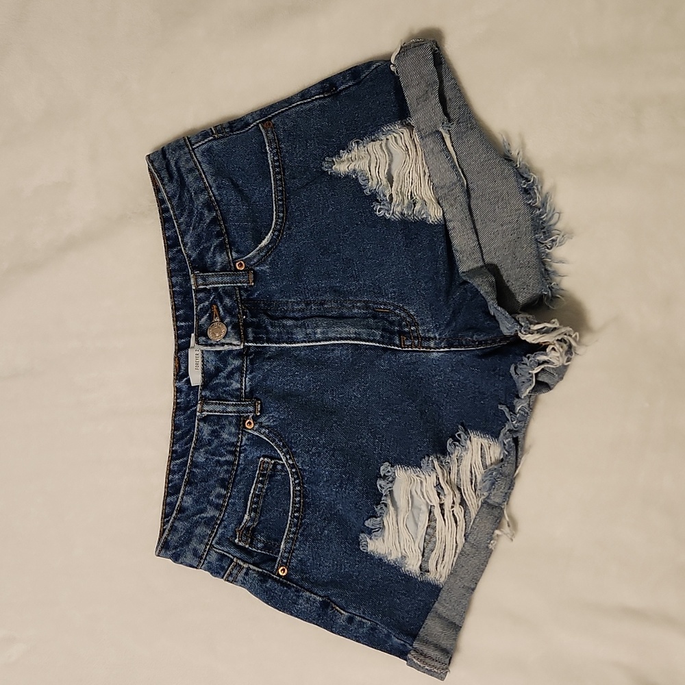 Forever21 size 27 denim shorts